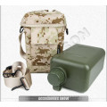 Militaire eau cantine avec pochette de 500D ou imperméable en nylon 1000D